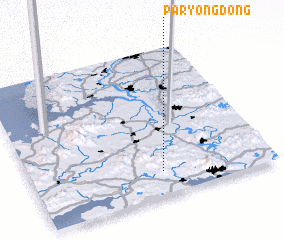 3d view of Paryŏng-dong