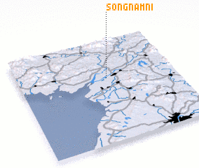 3d view of Songnam-ni