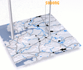 3d view of Sŏ-dong