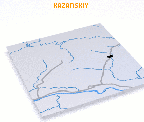 3d view of Kazanskiy