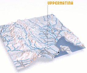 3d view of Upper Matina