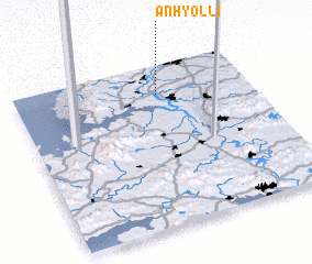 3d view of Anhyŏl-li