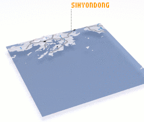 3d view of Sihyŏn-dong