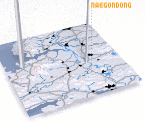 3d view of Naegon-dong