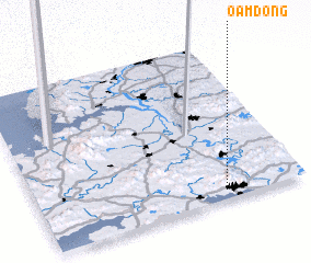 3d view of Oam-dong