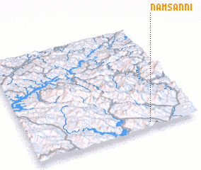 3d view of Namsan-ni