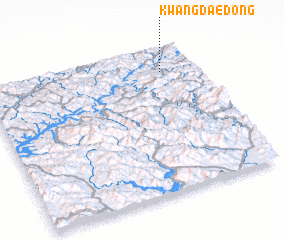 3d view of Kwangdae-dong