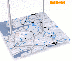 3d view of Habi-dong