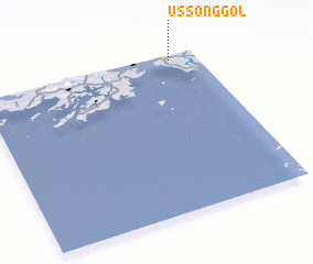 3d view of Ussŏng-gol