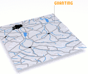 3d view of Guanting