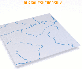 3d view of Blagoveshchenskiy