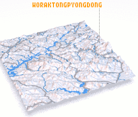 3d view of Wŏraktong-P\