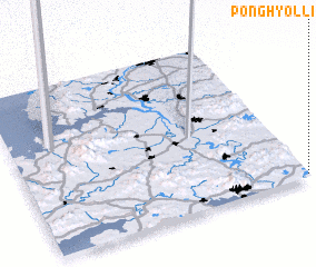 3d view of Ponghyŏl-li