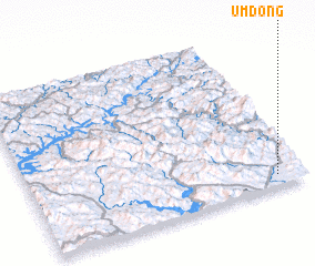 3d view of Ŭm-dong