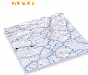 3d view of Ŏyŏng-dong