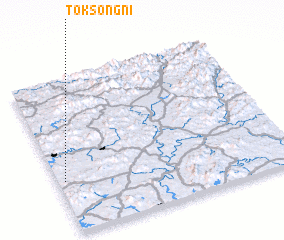 3d view of Tŏksŏng-ni