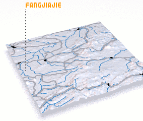 3d view of Fangjiajie