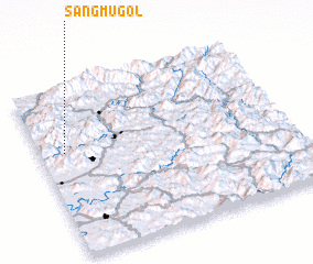 3d view of Sangmu-gol