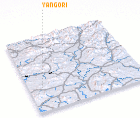 3d view of Yangŏ-ri