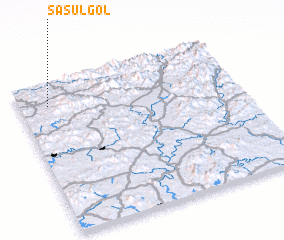 3d view of Sasul-gol