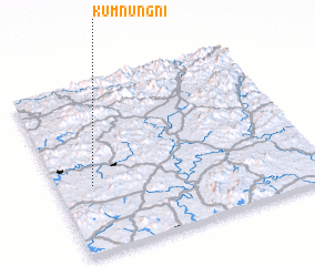 3d view of Kŭmnŭng-ni