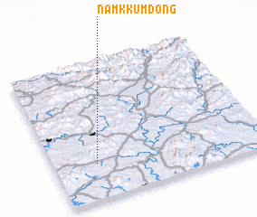 3d view of Namkkŭm-dong