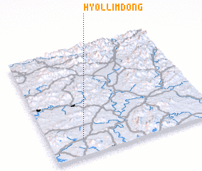 3d view of Hyŏllim-dong