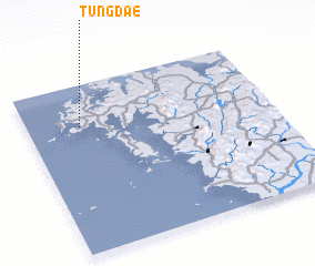 3d view of Tŭngdae