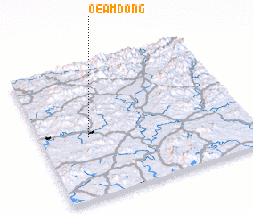 3d view of Oeam-dong