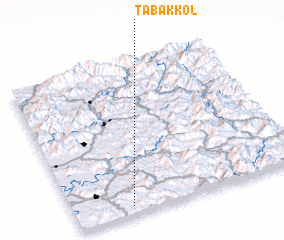 3d view of Tabak-kol