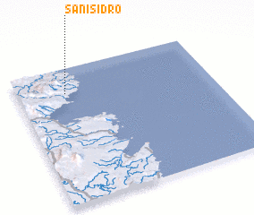 3d view of San Isidro