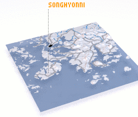 3d view of Songhyŏn-ni