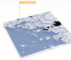 3d view of Hwasŏng-ni