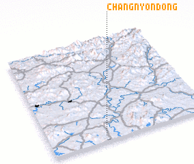 3d view of Changnyŏn-dong