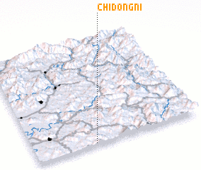 3d view of Chidong-ni