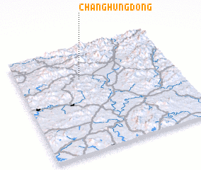 3d view of Changhŭng-dong