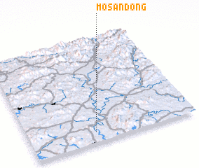 3d view of Mosan-dong