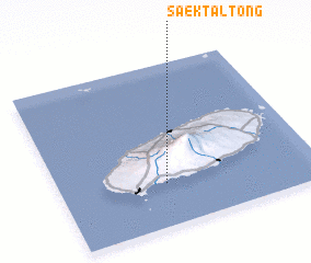3d view of Saektal-tong