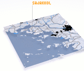 3d view of Sajak-kol