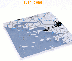 3d view of Tusam-dong