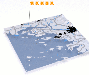 3d view of Mukchŏk-kol