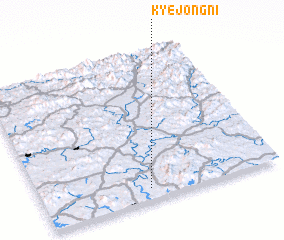 3d view of Kyejŏng-ni