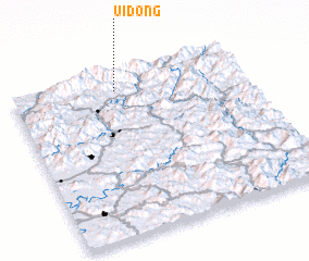 3d view of Ŭi-dong