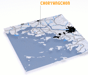 3d view of Choryang-ch\