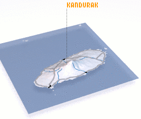 3d view of Kandŭrak