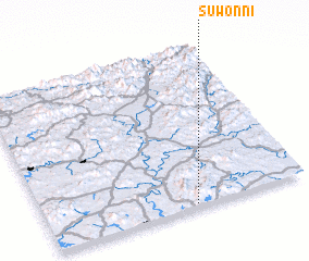 3d view of Suwŏn-ni