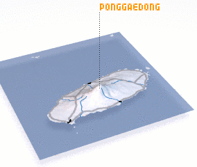 3d view of Ponggae-dong