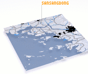 3d view of Sansang-dong