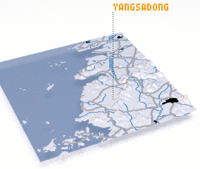 3d view of Yangsa-dong