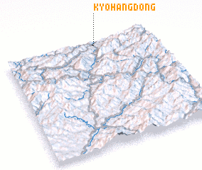 3d view of Kyohang-dong